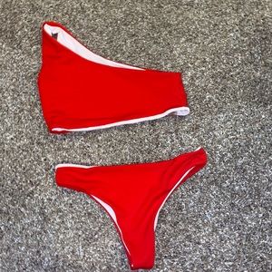 Red bikini